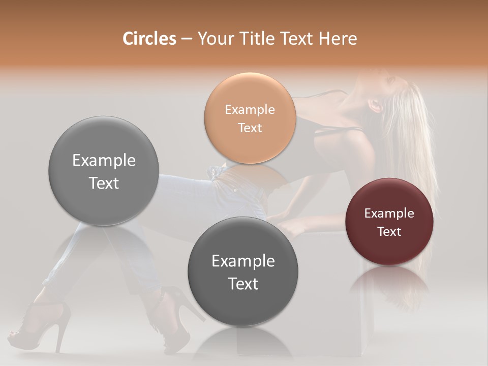 Denim Style Muscular PowerPoint Template