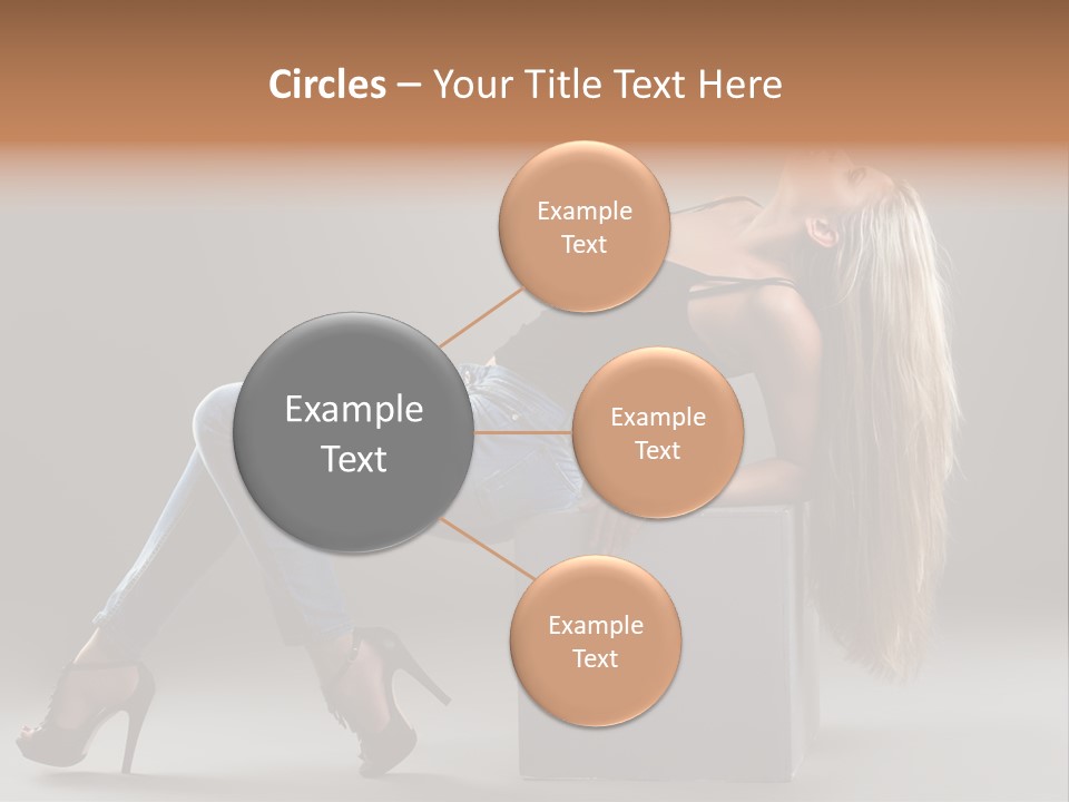 Denim Style Muscular PowerPoint Template