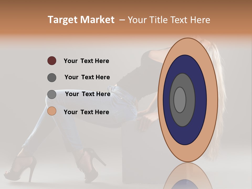 Denim Style Muscular PowerPoint Template