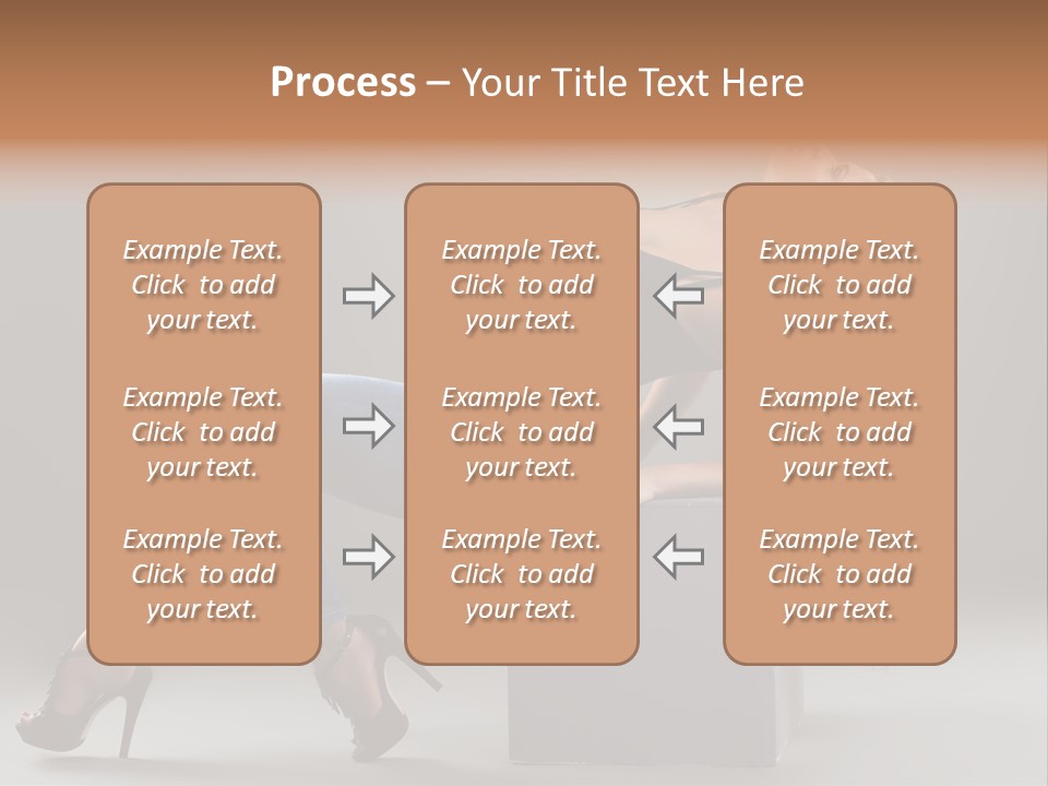 Denim Style Muscular PowerPoint Template