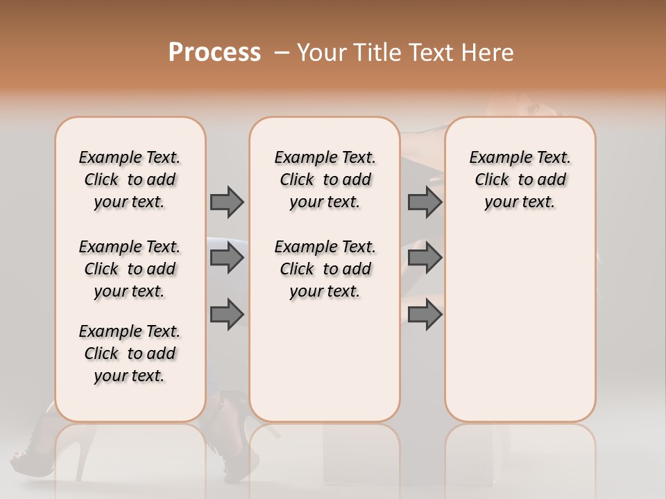 Denim Style Muscular PowerPoint Template
