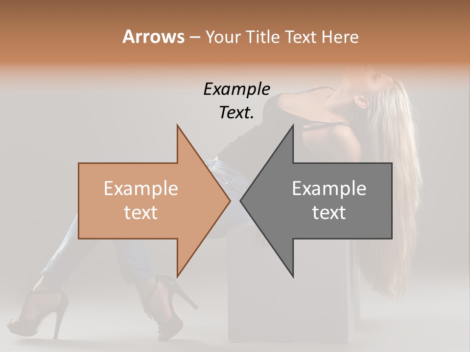 Denim Style Muscular PowerPoint Template