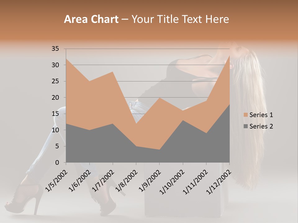 Denim Style Muscular PowerPoint Template