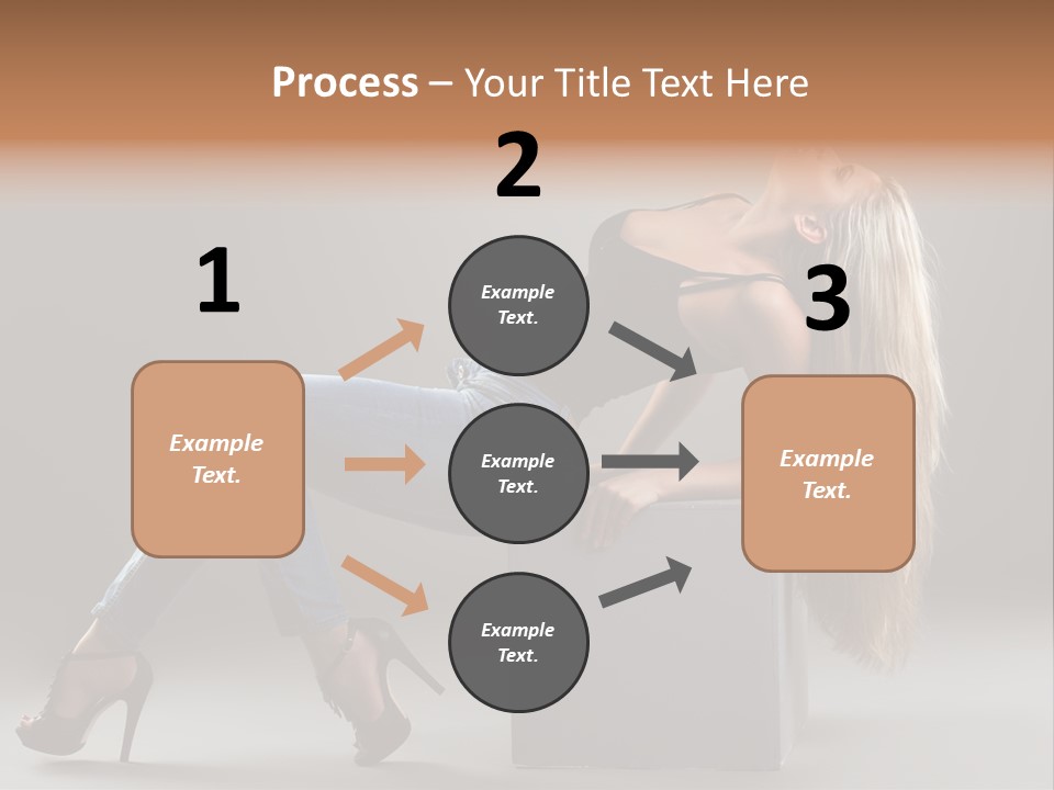 Denim Style Muscular PowerPoint Template