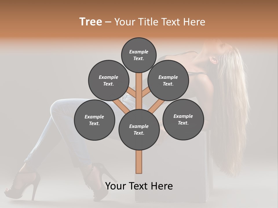 Denim Style Muscular PowerPoint Template