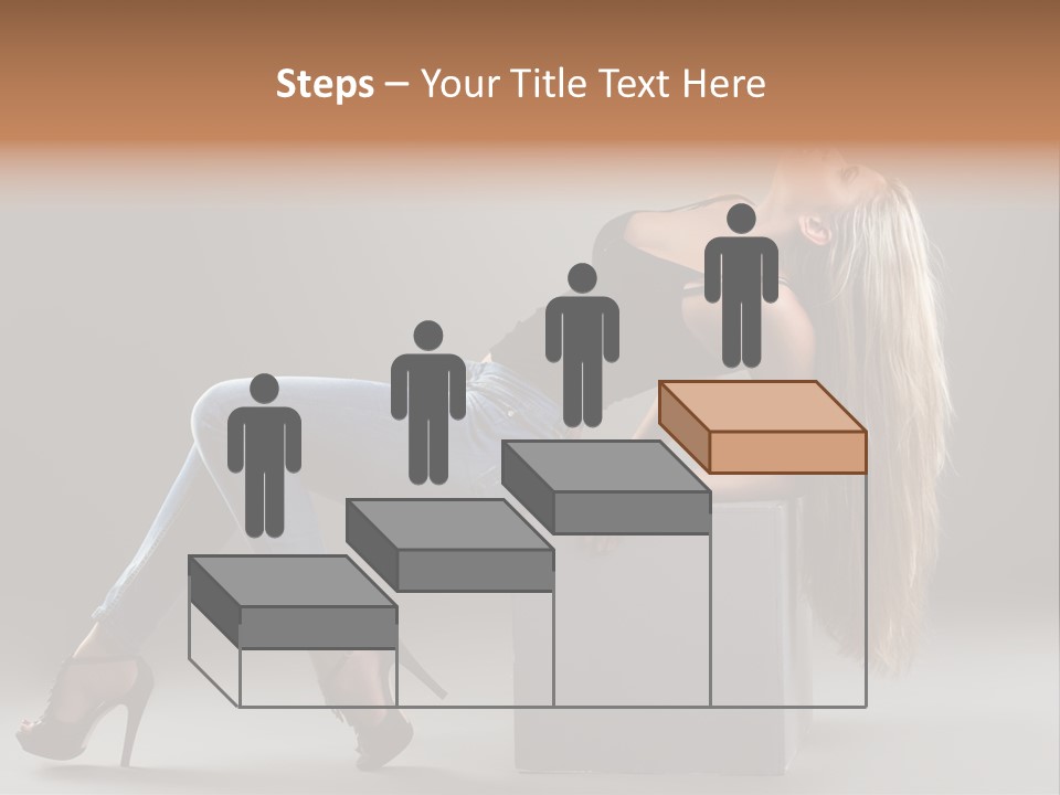 Denim Style Muscular PowerPoint Template