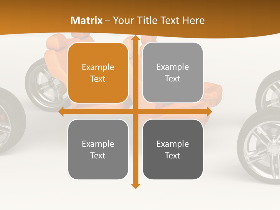 Motor Vehicle White PowerPoint Template