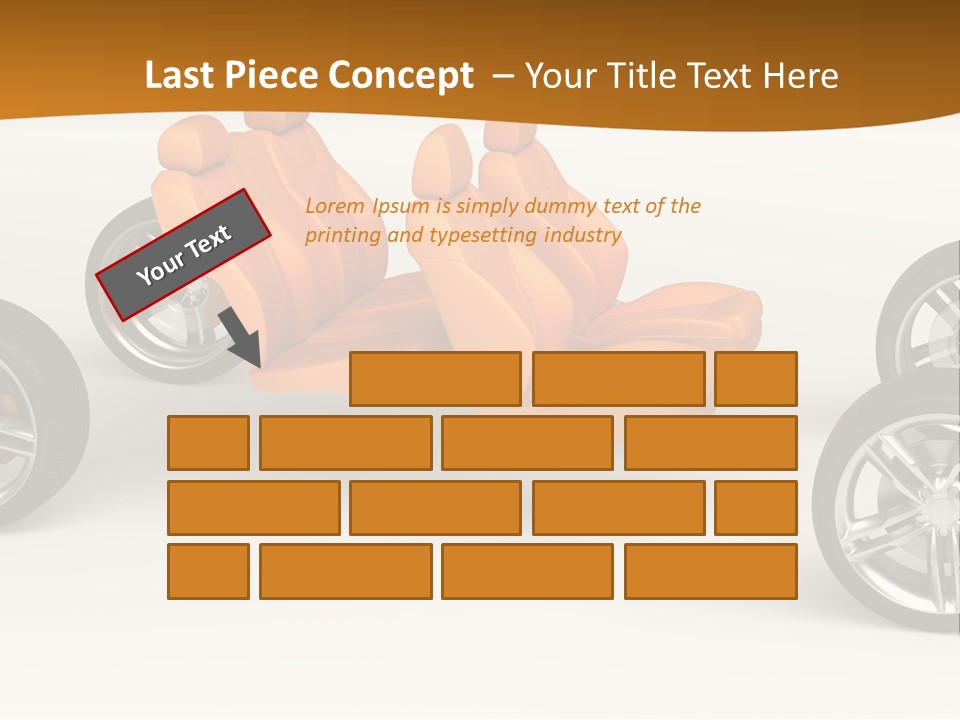 Motor Vehicle White PowerPoint Template