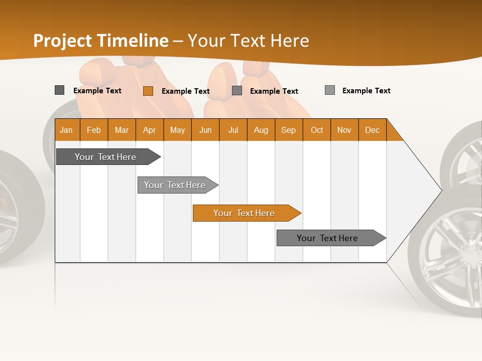 Motor Vehicle White PowerPoint Template