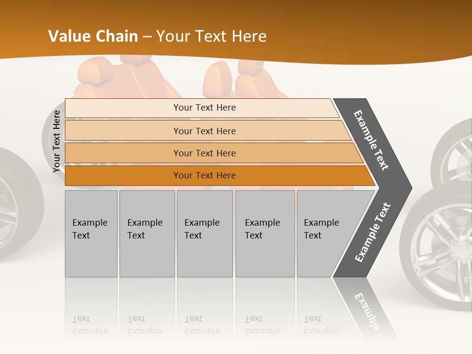 Motor Vehicle White PowerPoint Template