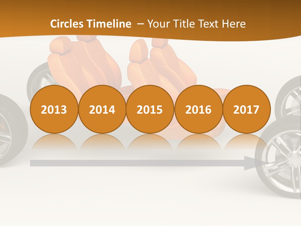 Motor Vehicle White PowerPoint Template