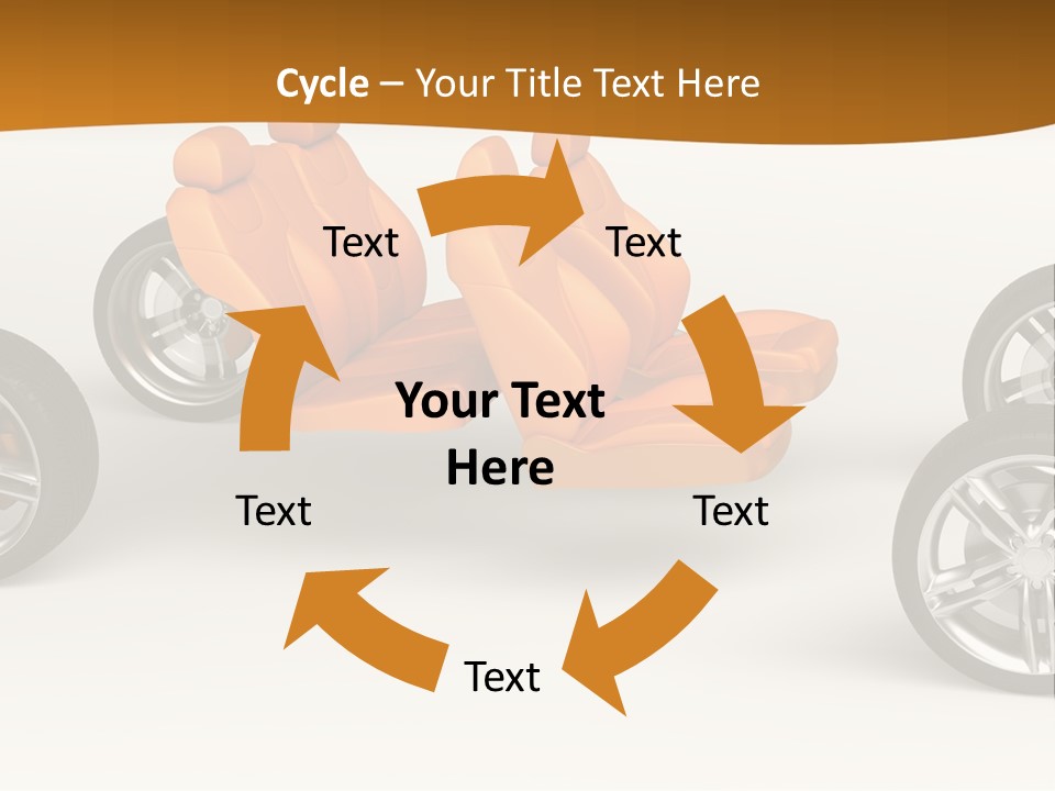 Motor Vehicle White PowerPoint Template
