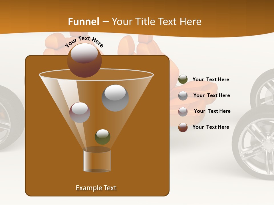 Motor Vehicle White PowerPoint Template