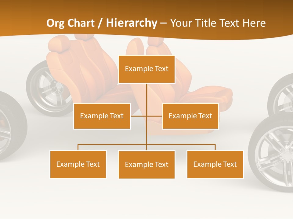 Motor Vehicle White PowerPoint Template