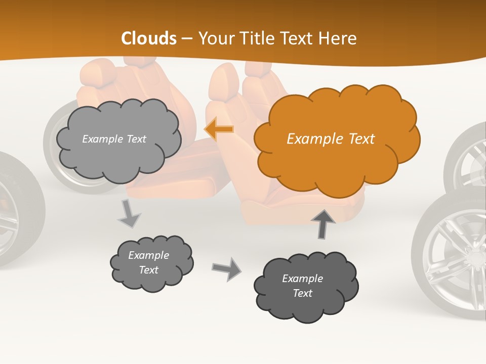 Motor Vehicle White PowerPoint Template