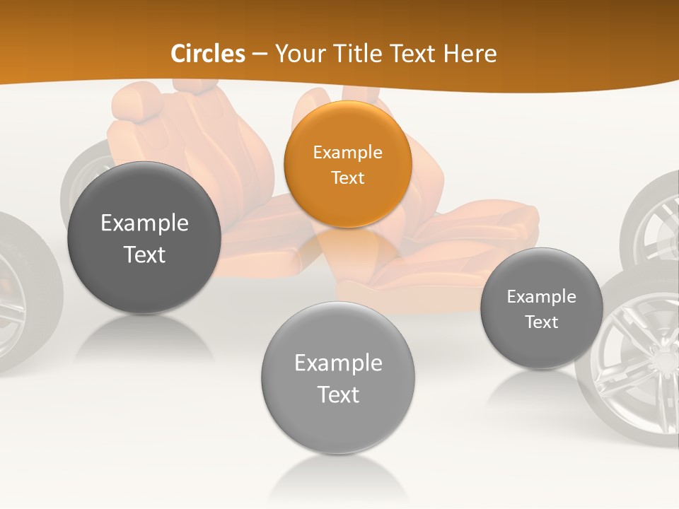 Motor Vehicle White PowerPoint Template