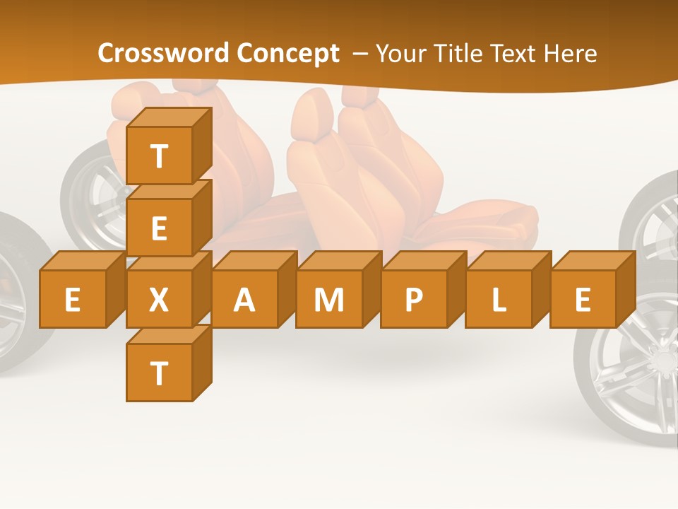 Motor Vehicle White PowerPoint Template