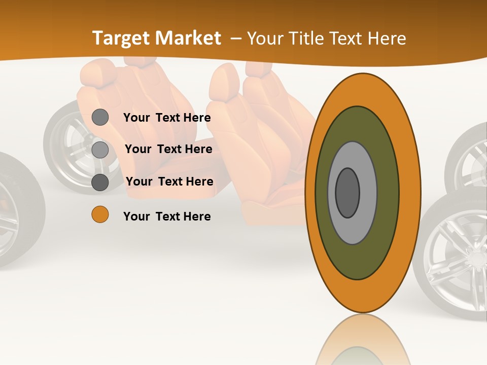 Motor Vehicle White PowerPoint Template