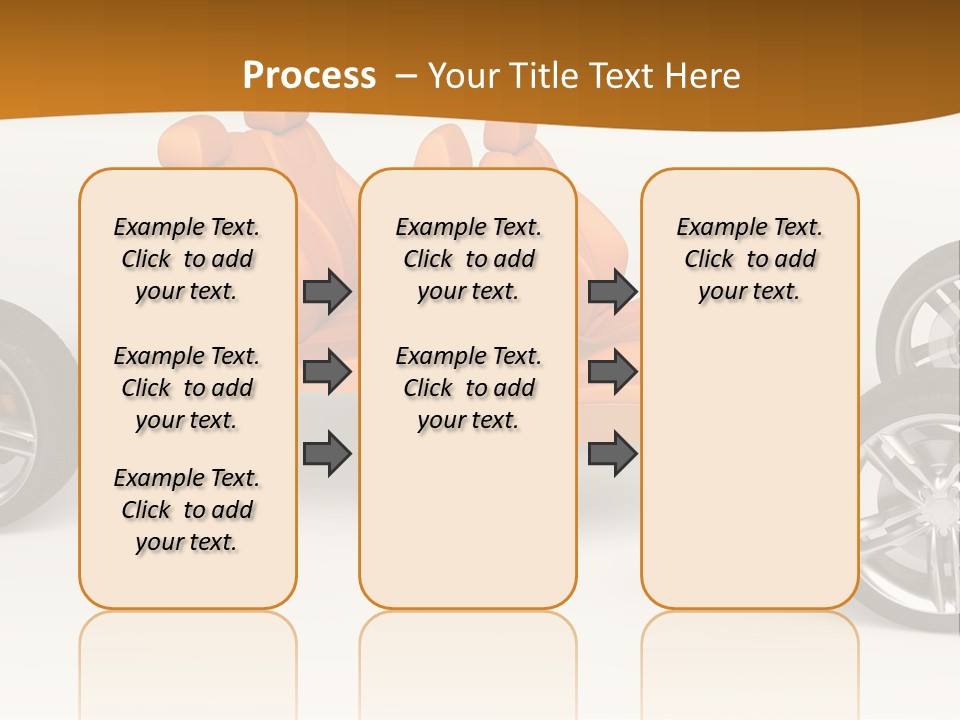 Motor Vehicle White PowerPoint Template