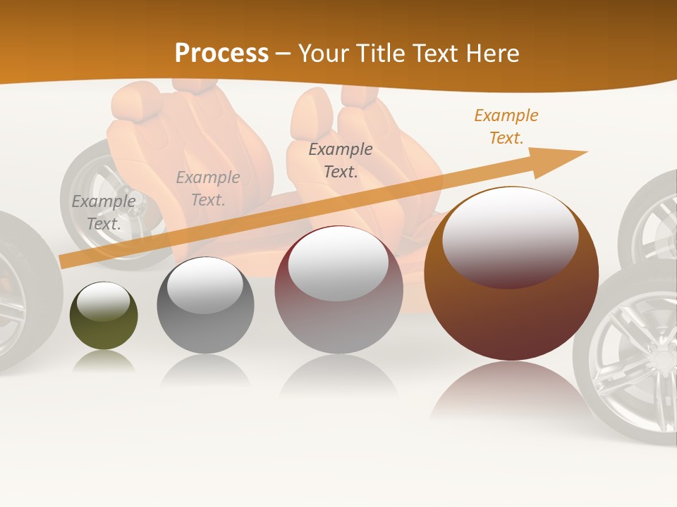 Motor Vehicle White PowerPoint Template