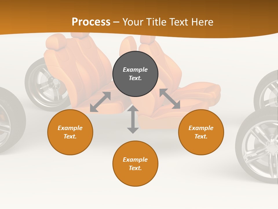 Motor Vehicle White PowerPoint Template