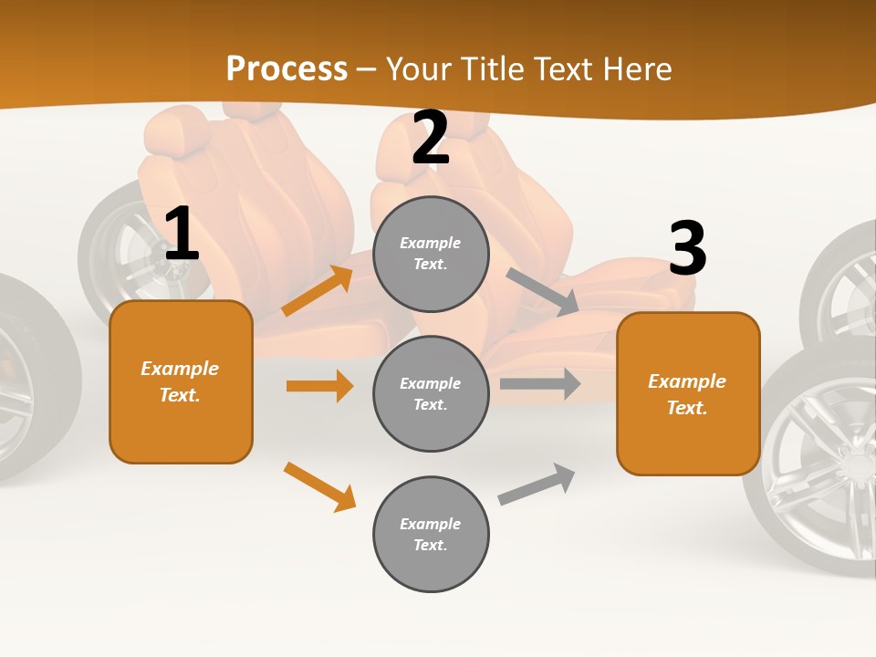 Motor Vehicle White PowerPoint Template
