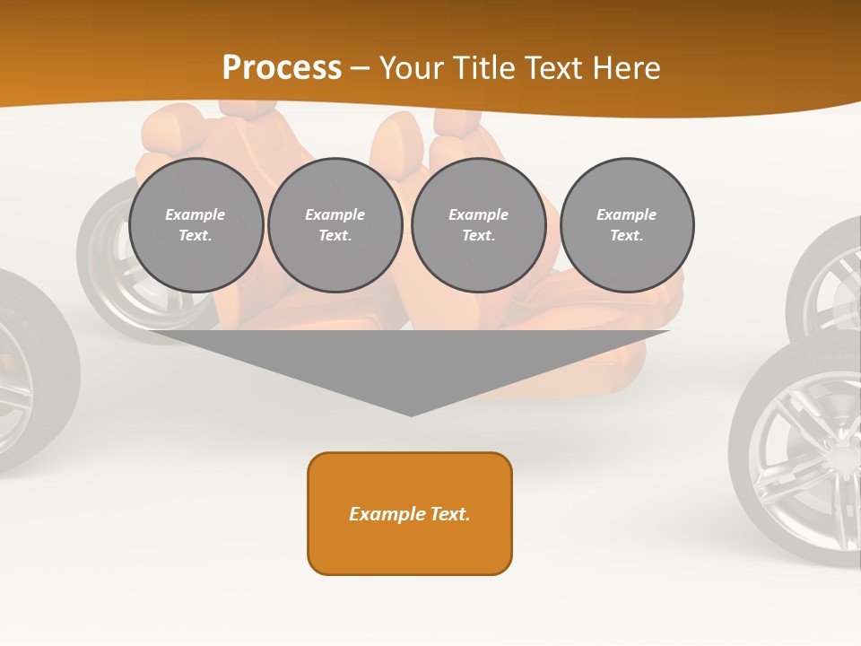 Motor Vehicle White PowerPoint Template