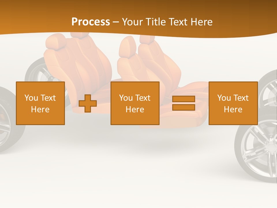 Motor Vehicle White PowerPoint Template