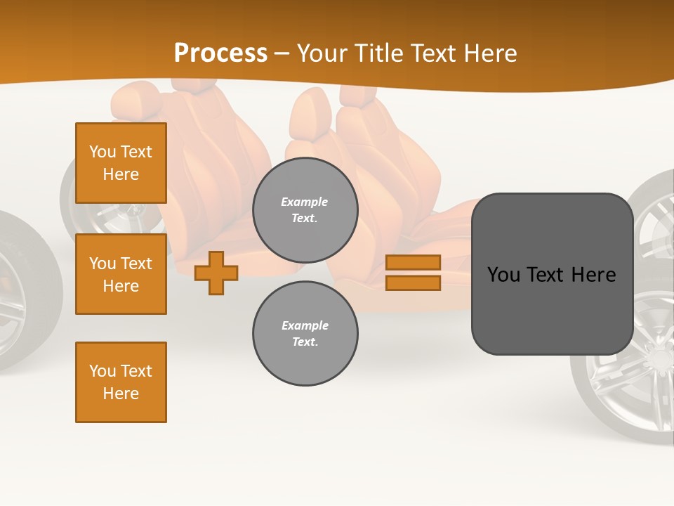 Motor Vehicle White PowerPoint Template