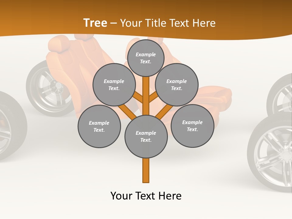Motor Vehicle White PowerPoint Template