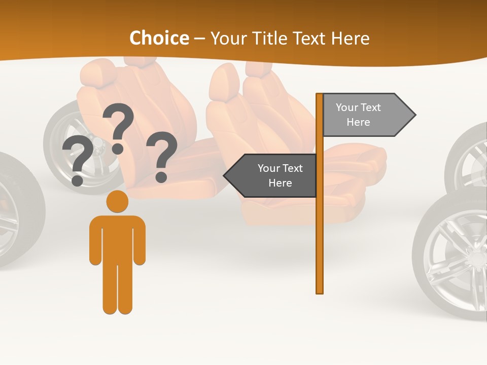 Motor Vehicle White PowerPoint Template