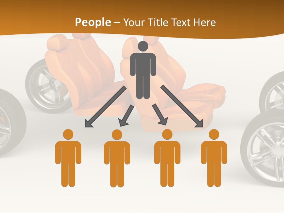 Motor Vehicle White PowerPoint Template