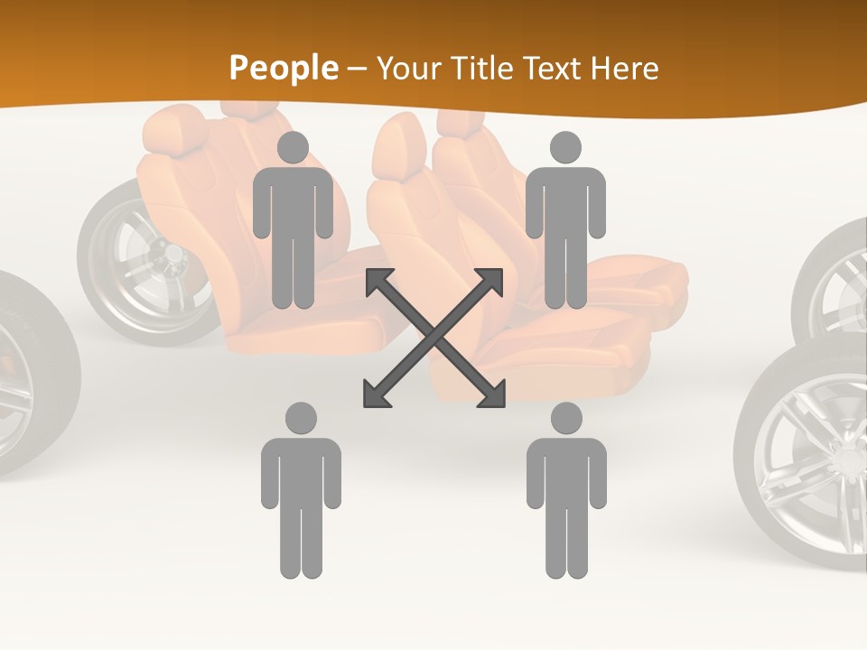Motor Vehicle White PowerPoint Template