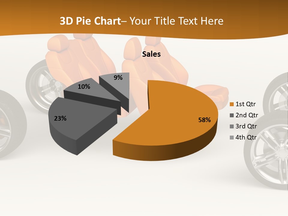 Motor Vehicle White PowerPoint Template