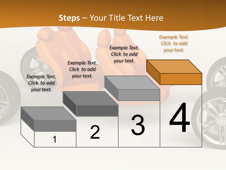 Motor Vehicle White PowerPoint Template
