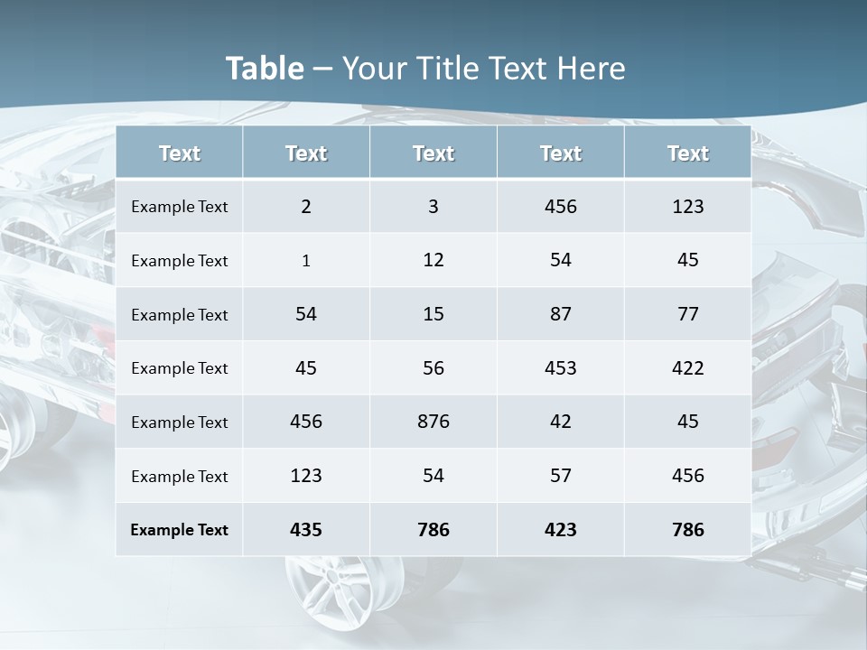 Axle Small Vector PowerPoint Template