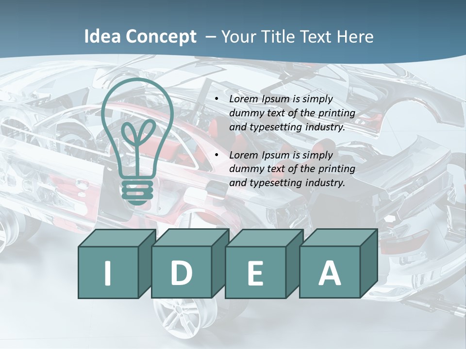 Axle Small Vector PowerPoint Template