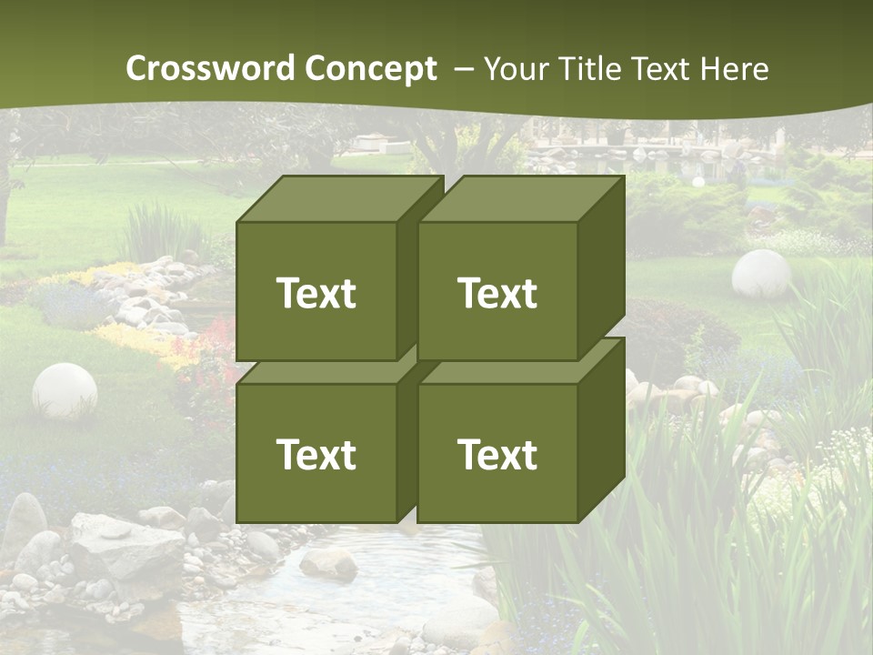 Tree Relax Serene PowerPoint Template