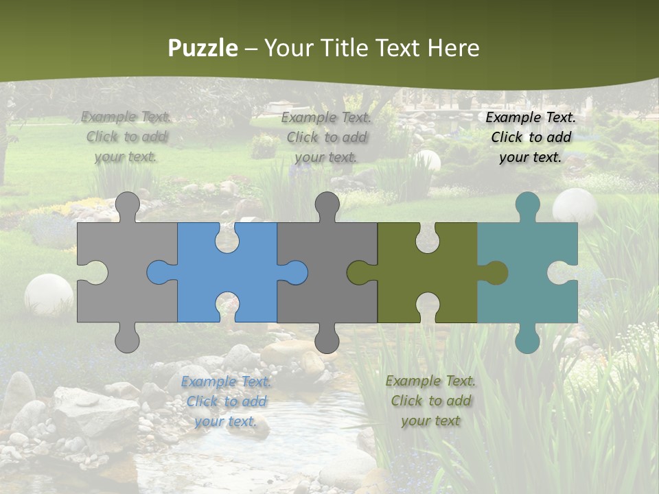 Tree Relax Serene PowerPoint Template