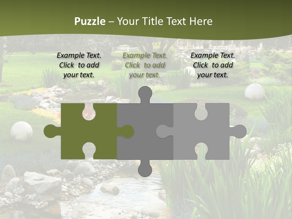 Tree Relax Serene PowerPoint Template