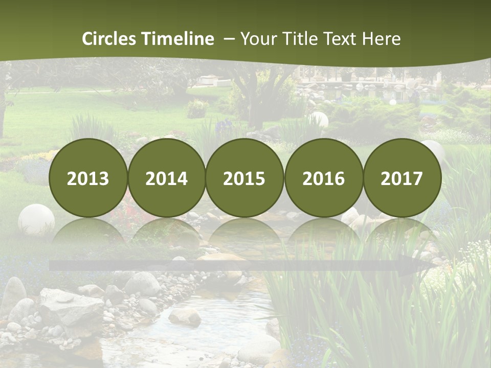 Tree Relax Serene PowerPoint Template