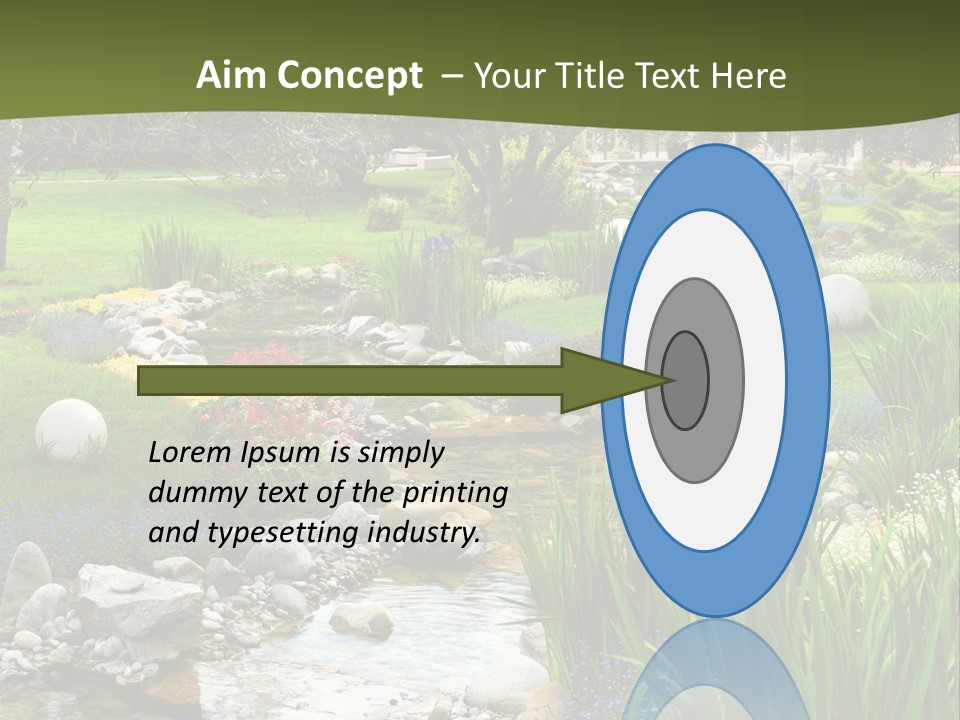 Tree Relax Serene PowerPoint Template