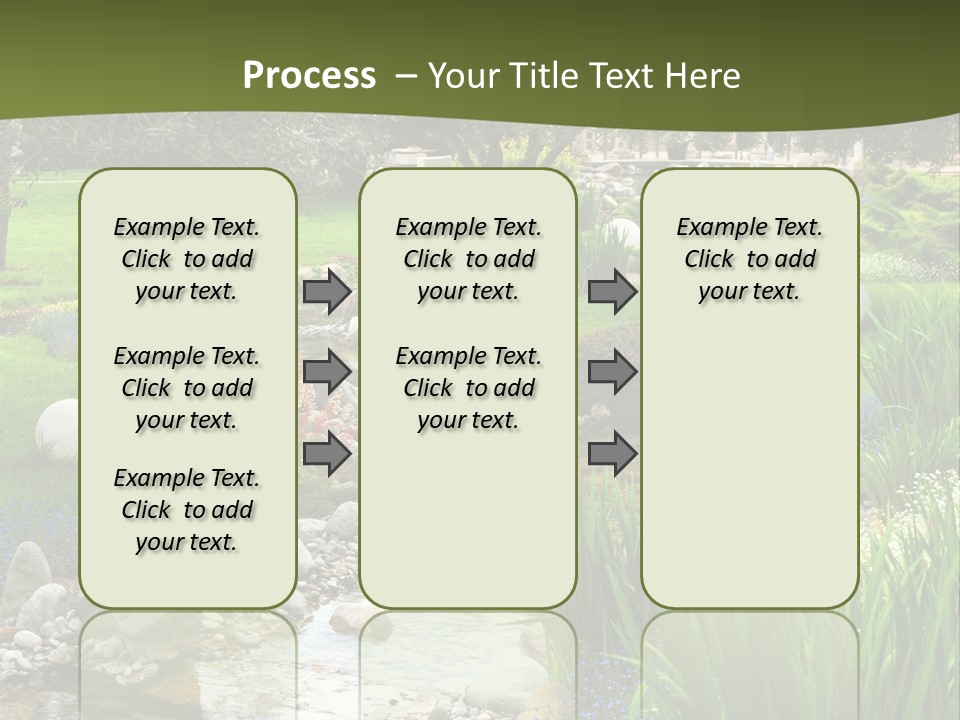 Tree Relax Serene PowerPoint Template