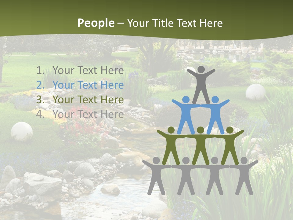 Tree Relax Serene PowerPoint Template