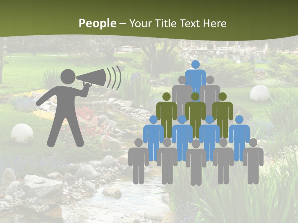 Tree Relax Serene PowerPoint Template