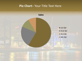 Big Import Boat PowerPoint Template