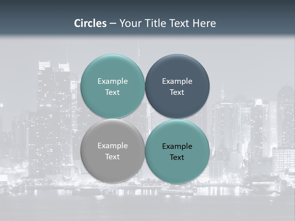 Metropolitan Business Sky PowerPoint Template