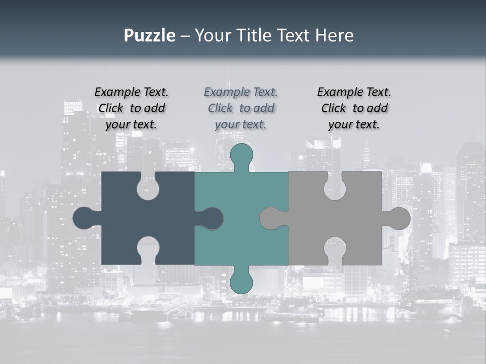 Metropolitan Business Sky PowerPoint Template