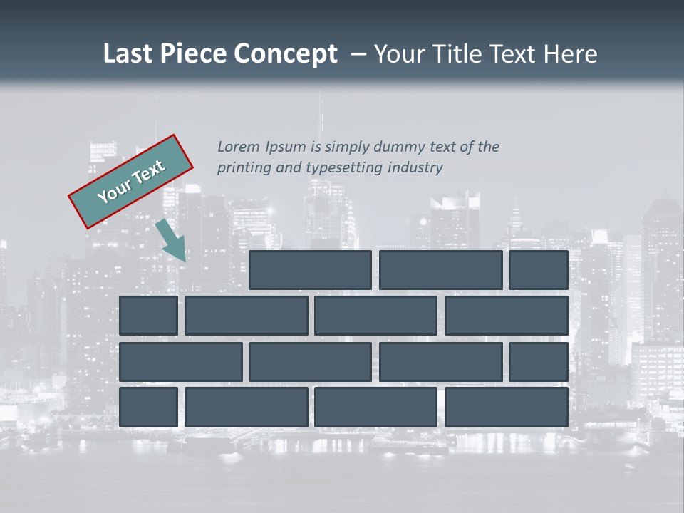 Metropolitan Business Sky PowerPoint Template
