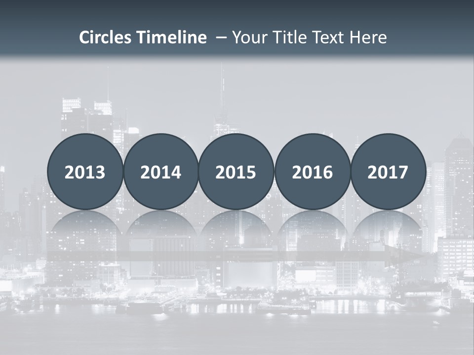 Metropolitan Business Sky PowerPoint Template